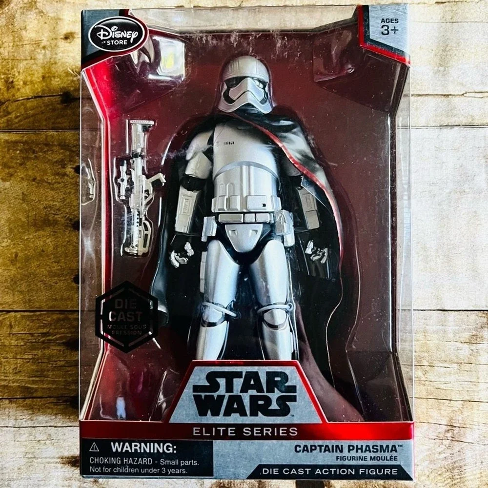Disney Store Star Wars Elite Series Captain Phasma Die‎ Cast Action Figure New